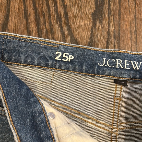 J Crew High Rise Slim Wide Leg Jeans - Picture 4 of 6